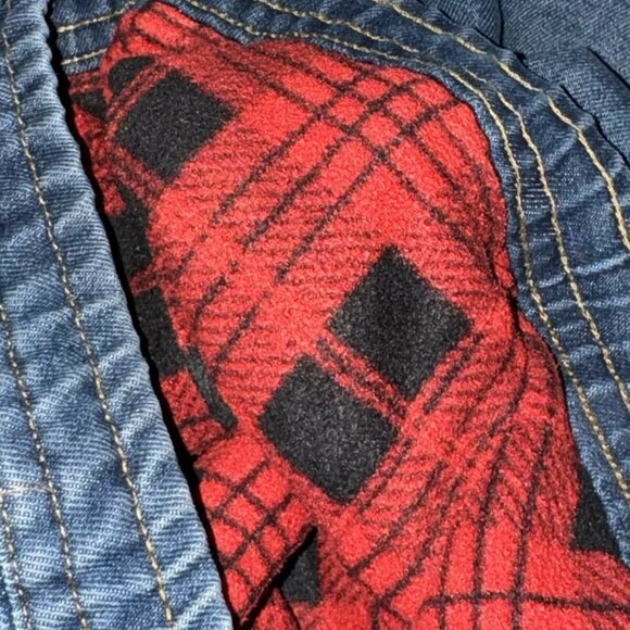 Silver Jeans Co. Youth Sz 12 Flannel Lined Nathan Skinny Fit Drawstring Waist - Picture 8 of 9